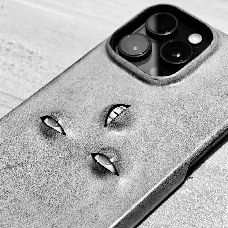 Apple iPhone 16 15 14 Pro Max Plus用イタリア製ワックスレザー保護バックカバーケース