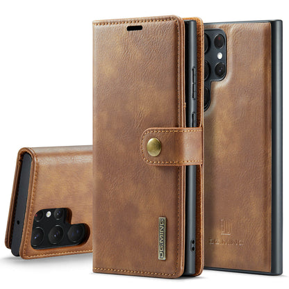 Samsung Galaxy S23 Ultra Series Detachable Magnetic Closure Wallet Case