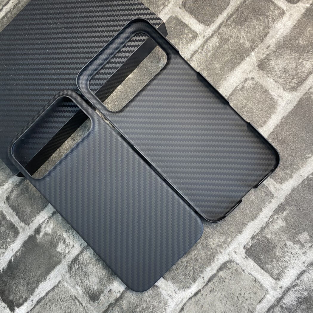 1500D real aramid fiber Kevlar back cover case for iPhone 17 Pro Max /Air with carbon fiber pattern