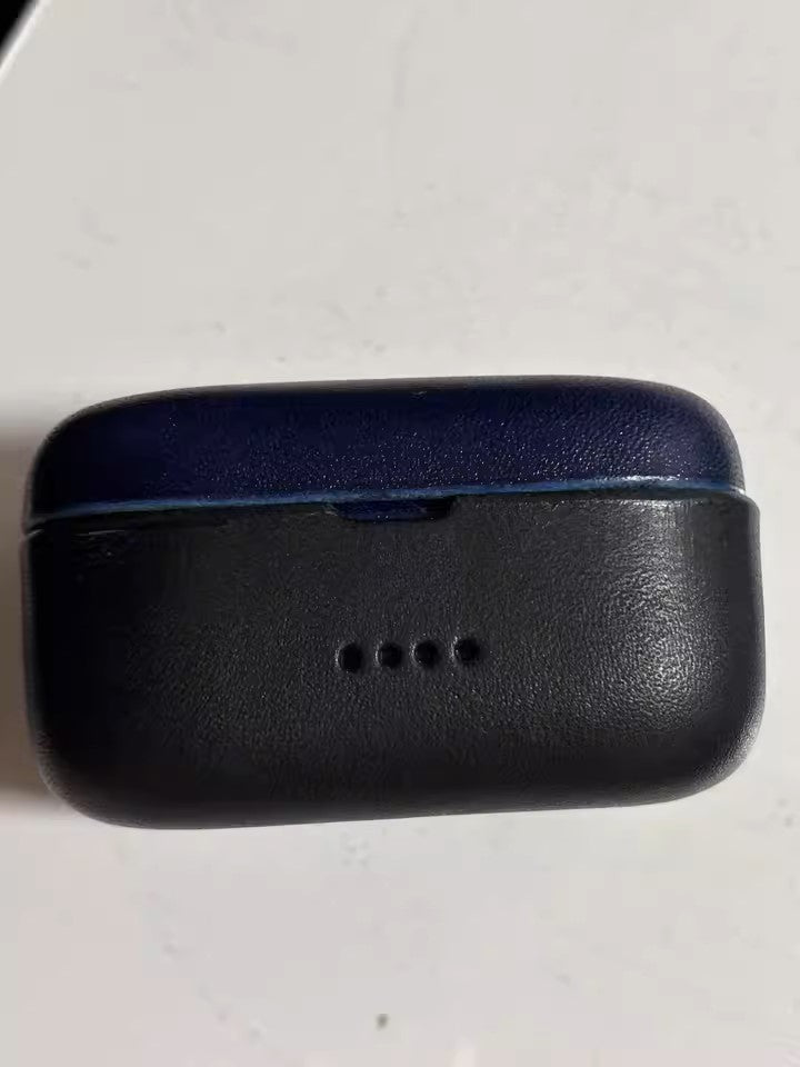 Custom Genuine Leather Wireless Earbuds Protective Case for Noble FoKus Prestige_customer_review_image_charging indicator