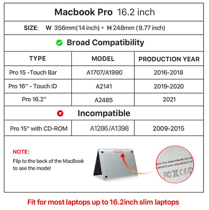 Vintage Vollnarben-Rindsleder Vielseitige Laptop-Tasche für Apple MacBook Pro 16,2-Zoll