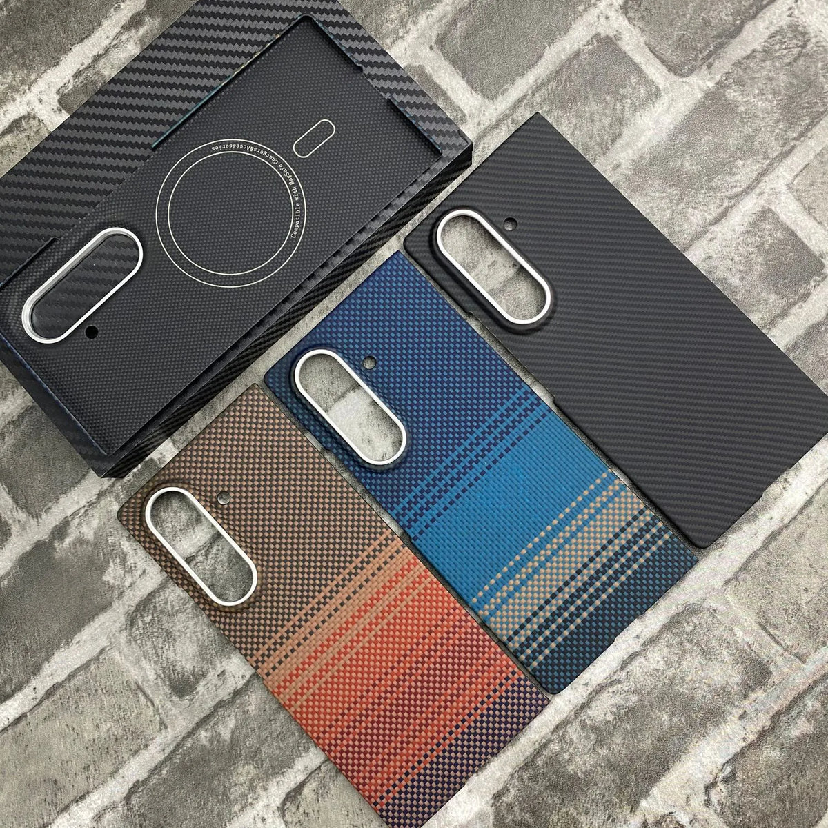 Real Aramid Fiber Magnetic Case for Samsung Galaxy Z Fold 8 Ultra (MagSafe Compatible)
