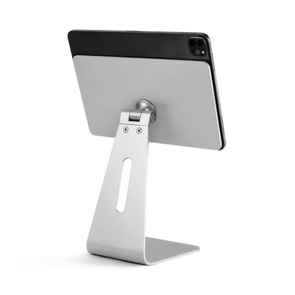 Magnetischer, um 360 Grad drehbarer und verstellbarer Tablet-Ständer aus Aluminium