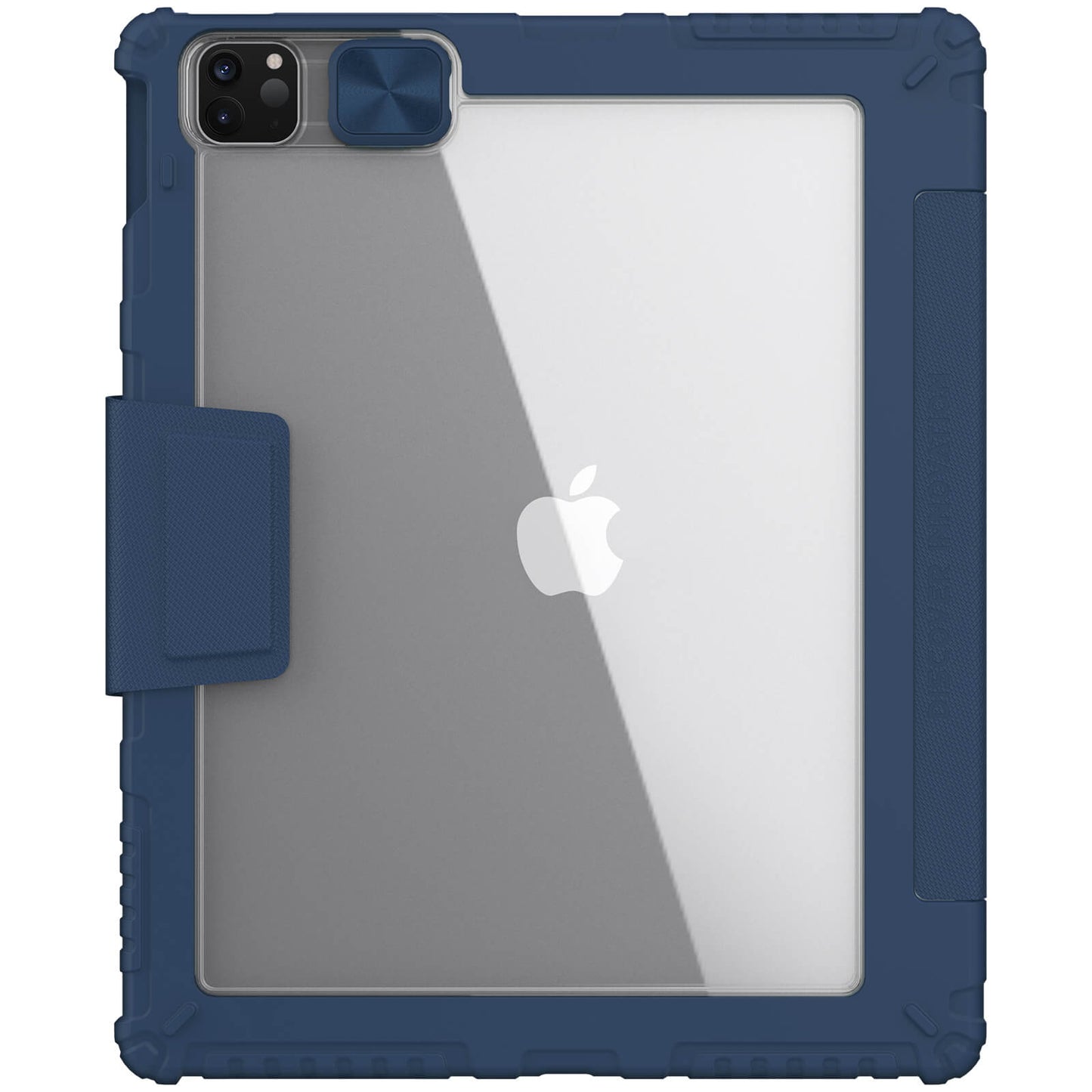 Fierce Armor rugged case for iPad Pro 11”/12.9" 2021 2020_back side_navy blue